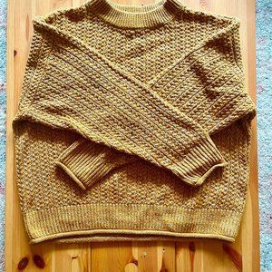 Mustard Knit Sweater
